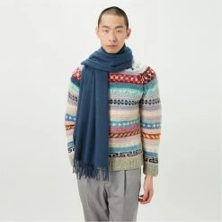 MULBERRY Solid Lambswool Scarf -Valentino Bags store online 90200819 xxl a2