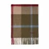 MULBERRY Small Check Lambswool Scarf
